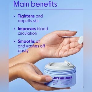 New In The Bottle Sealed Love Welness BYE BYE BLOAT® FIRMING CLAY BODY MASK